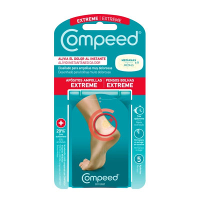 Compeed Penso Bolhas Extreme x 5 | Farmácia d'Arrábida