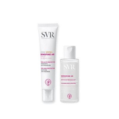 SVR Sensifine AR Creme FPS50+ 40ml + Água Micelar 75ml | Farmácia d'Arrábida