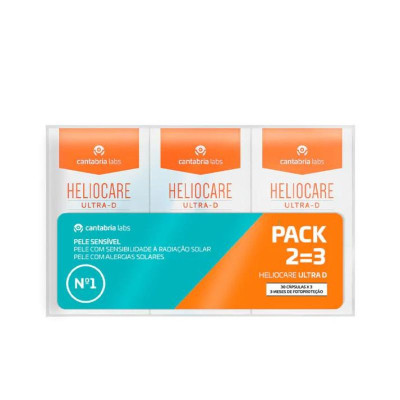 Heliocare Ultra D Cápsulas x30 x3 | Farmácia d'Arrábida