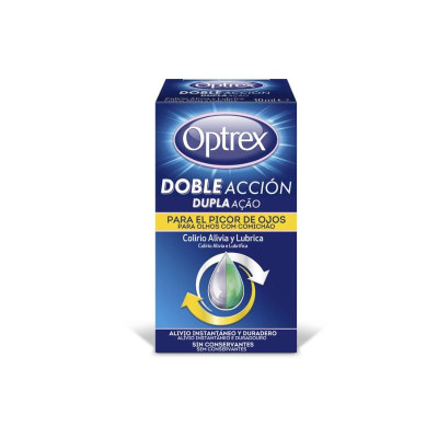 Optrex Dupla Ação Olhos com Comichão 10ml | Farmácia d'Arrábida