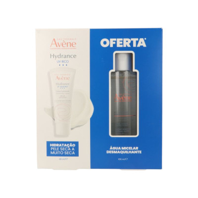 Avène Hydrance Emulsão UV 40ml Oferta Água Micelar 100ml | Farmácia d'Arrábida