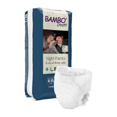 Bambo Dreamy Night Pants 8-15A 35-50Kg x10 | Farmácia d'Arrábida