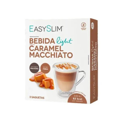 Easyslim Bebida Light Caramel Macchiato Saquetas X 3 | Farmácia d'Arrábida