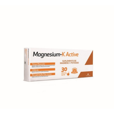 Magnesium-K Active Comprimidos Efervescentes x30 + Oferta Bolsa Desportiva de Cintura  | Farmácia d'Arrábida