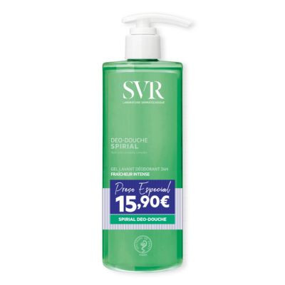 SVR Spirial Gel Deo Duche Preço Especial 400ml | Farmácia d'Arrábida