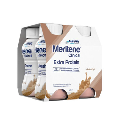 Meritene Clinical Extra Protein Café 4x200ml | Farmácia d'Arrábida