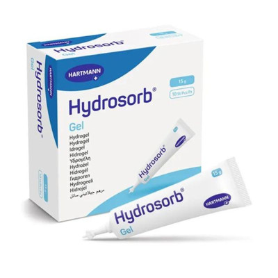 Hydrosorb Gel Hidrogel 15g x 10 | Farmácia d'Arrábida