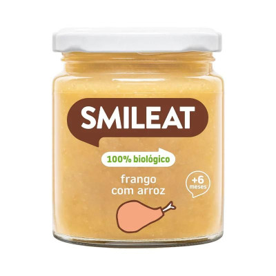 Smileat Boião de Frango com Arroz +6M 230g | Farmácia d'Arrábida