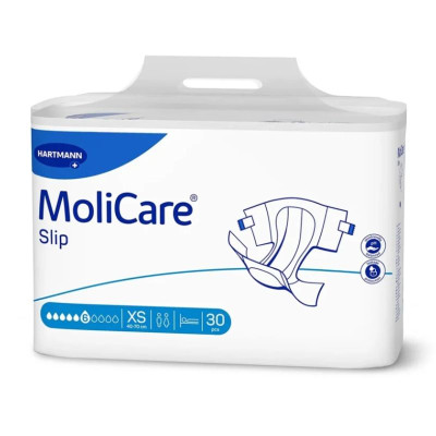 Molicare Slip Fralda 6 Gotas XS x30 | Farmácia d'Arrábida