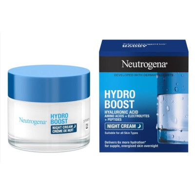 Neutrogena Hydro Boost Creme de Noite 50ml | Farmácia d'Arrábida