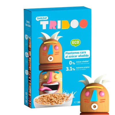 Smileat Triboo Cereais Biológico 300g | Farmácia d'Arrábida