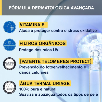 Uriage Bariesun Fluido Protetor Extremo SPF50+ 50mL | Farmácia d'Arrábida