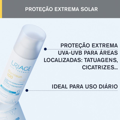 Uriage Bariesun Fluido Protetor Extremo SPF50+ 50mL | Farmácia d'Arrábida