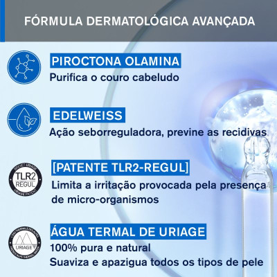 Uriage DS Champô Suave Equilíbrio 500ml | Farmácia d'Arrábida