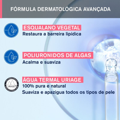 Uriage Toléderm Gel Leite Desmaquilhante 150ml | Farmácia d'Arrábida