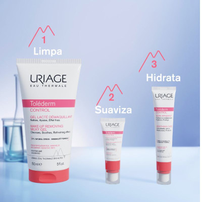 Uriage Toléderm Gel Leite Desmaquilhante 150ml | Farmácia d'Arrábida