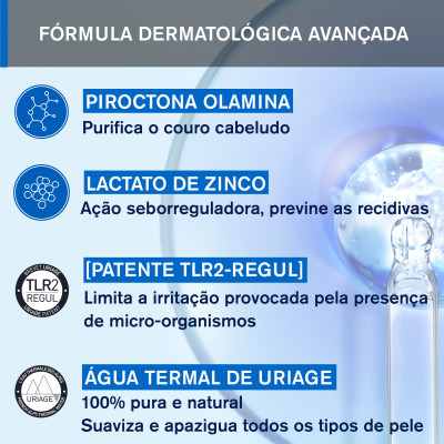 Uriage DS Champô Tratamento Anticaspa 200ml | Farmácia d'Arrábida