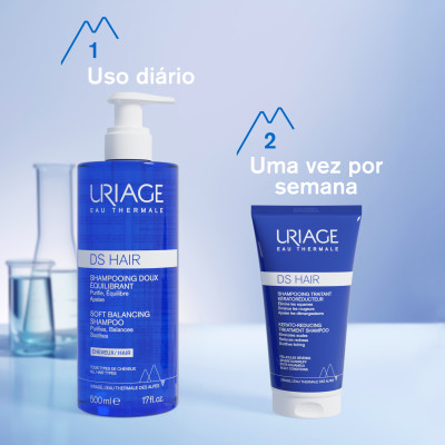 Uriage DS Champô Tratamento Queratorregulador 150ml | Farmácia d'Arrábida