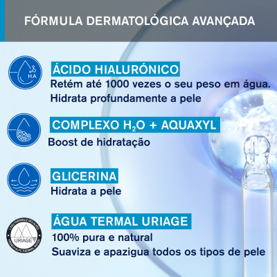 Uriage Eau Thermal Geleia de Água 40ml | Farmácia d'Arrábida