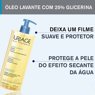 Uriage Óleo Lavante 500ml | Farmácia d'Arrábida