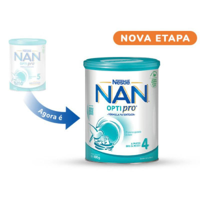 NAN Optipro 4 Leite +24M 800g 25% Desconto | Farmácia d'Arrábida