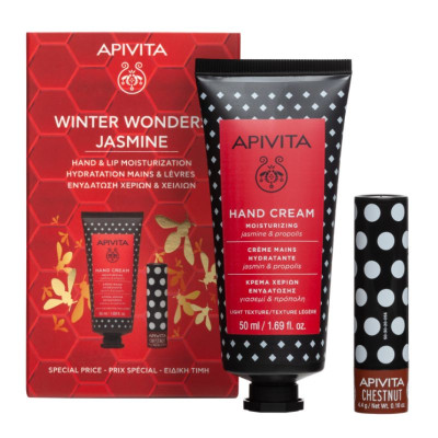 Apivita Winter Wonders Jasmine Coffret | Farmácia d'Arrábida