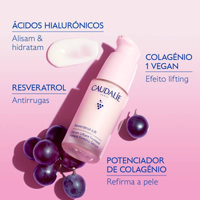 Caudalie Resveratrol-Lift Sérum Efeito Lifting Firmeza Recarga 30ml | Farmácia d'Arrábida