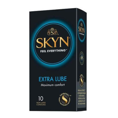 SKYN Extra Lube Preservativos sem Látex x10 | Farmácia d'Arrábida