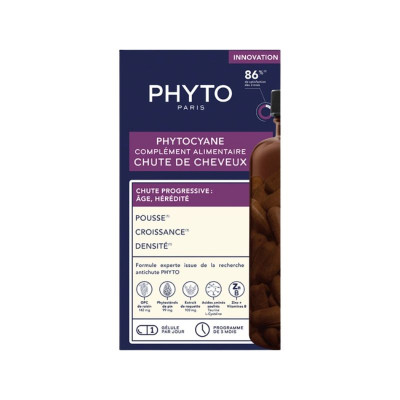 Phyto Phytociane Queda de Cabelo Progressiva x84 cápsulas | Farmácia d'Arrábida