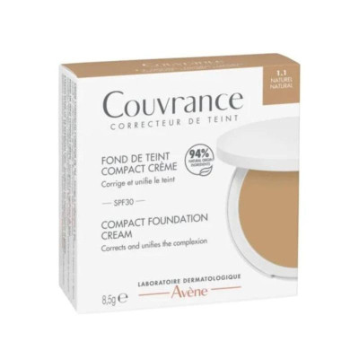 Avène Couvrance Creme Compacto Conforto Natural 1.1 8,5gr | Farmácia d'Arrábida