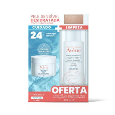 Avène Hydrance Aqua-Gel 50ml + Oferta Água Micelar 100ml | Farmácia d'Arrábida