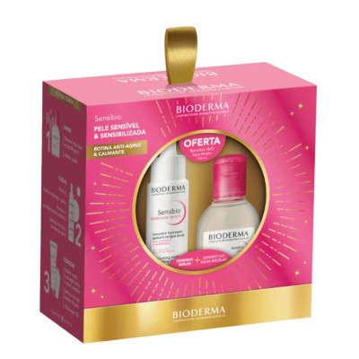 Bioderma Sensibio Defensive Sérum 30ml + Água Micelar 100ml | Farmácia d'Arrábida