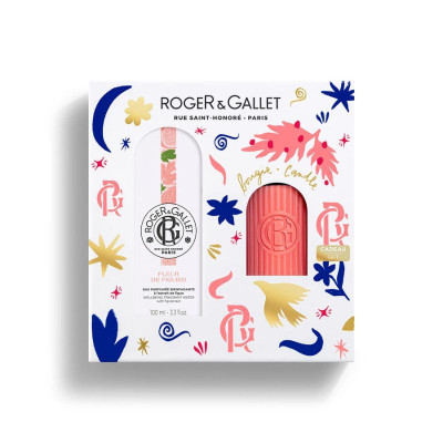 Roger & Gallet Água Perfumada Fleur de Figuier + Vela Coffret | Farmácia d'Arrábida