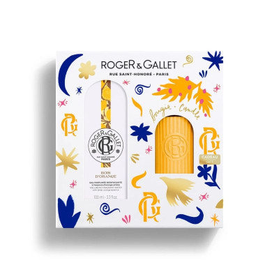 Roger & Gallet Água Perfumada Bois d'Orange + Vela Coffret | Farmácia d'Arrábida