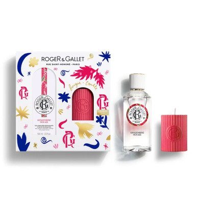 Roger & Gallet Água Perfumada Gingembre Rouge + Vela Coffret | Farmácia d'Arrábida