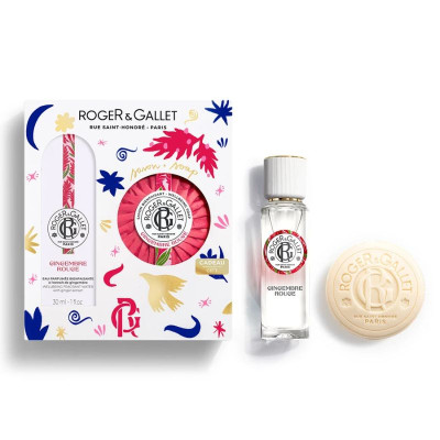 Roger & Gallet Água Perfumada Gingembre Rouge + Sabonete Coffret | Farmácia d'Arrábida