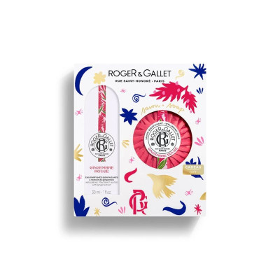 Roger & Gallet Água Perfumada Gingembre Rouge + Sabonete Coffret | Farmácia d'Arrábida