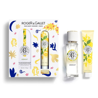 Roger & Gallet Água Perfumada Cédrat + Creme Mãos Coffret | Farmácia d'Arrábida