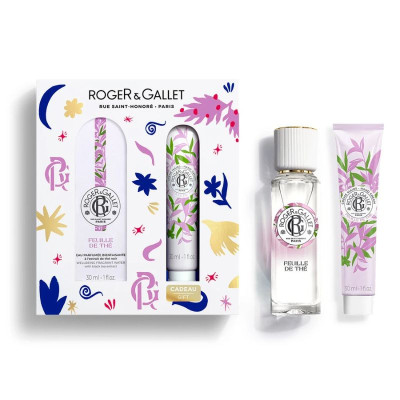 Roger & Gallet Água Perfumada Feuille de Thé + Creme Mãos Coffret | Farmácia d'Arrábida