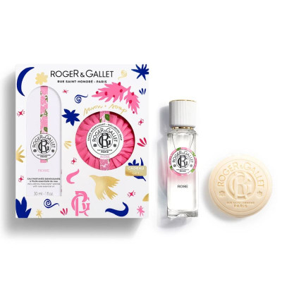 Roger & Gallet Água Perfumada Rose + Sabonete Coffret | Farmácia d'Arrábida