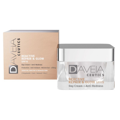 D'Aveia Ceutics Reactive Repair & Glow Creme de Dia 50ml | Farmácia d'Arrábida