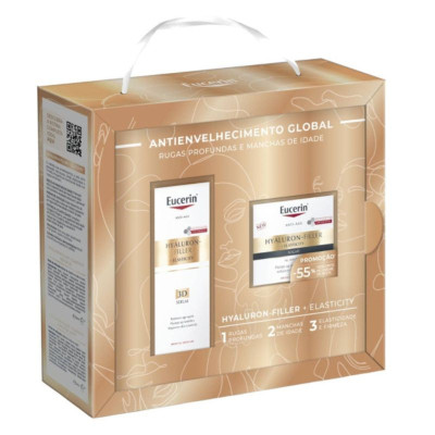 Eucerin Hyaluron-Filler Sérum + Creme Noite Coffret | Farmácia d'Arrábida