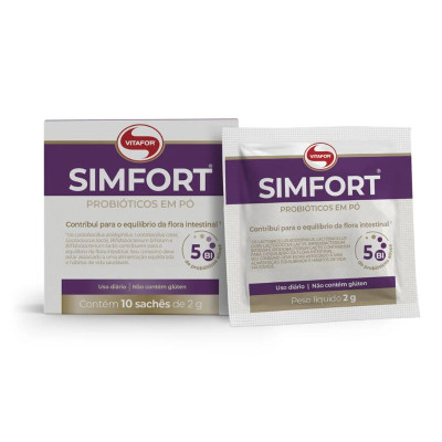 Vitafor Simfort 2g x 10 saquetas | Farmácia d'Arrábida