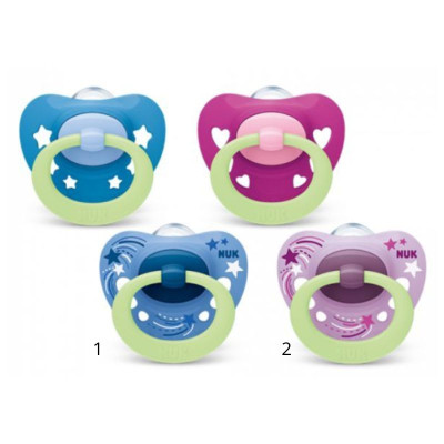 Nuk Signature Night Chupeta Silicone 6-18M | Farmácia d'Arrábida