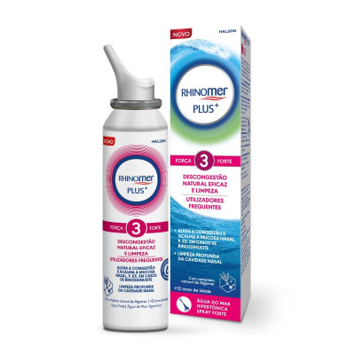 Rhinomer Plus Spray Nasal Força 3 125ml | Farmácia d'Arrábida