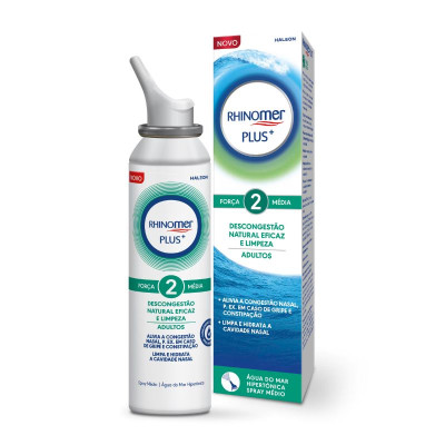 Rhinomer Plus Spray Nasal Força 2 125ml | Farmácia d'Arrábida