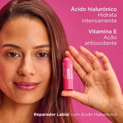 Isdin Reparador Labial Rosa 4gr | Farmácia d'Arrábida