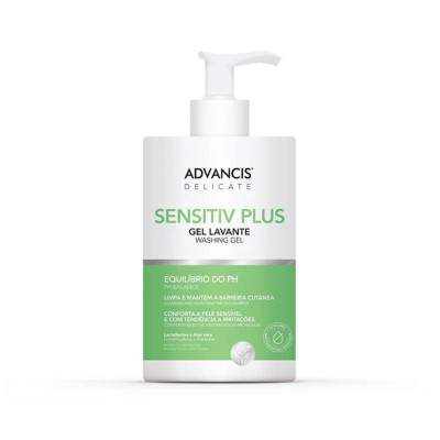 Advancis Delicate Sensitiv Plus Gel Banho 500ml | Farmácia d'Arrábida