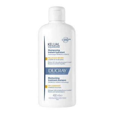 Ducray Kelual-Squanorm Champô Caspa Seca 400ml | Farmácia d'Arrábida