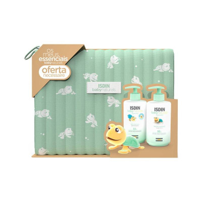 ISDIN Babynaturals Loção Hidratante + Gel-Shampoo Oferta Necessaire  | Farmácia d'Arrábida